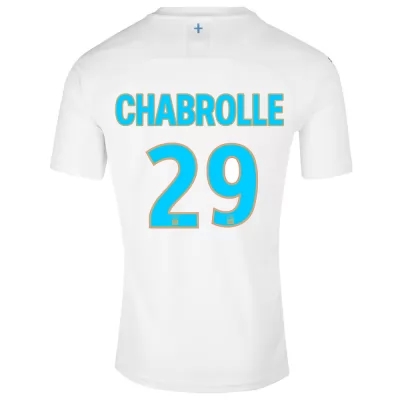 Kinder Fußball Florian Chabrolle 29 Heimtrikot Weiß Trikot 2019/20 Hemd