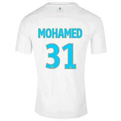 Kinder Fußball Abdallah Ali Mohamed 31 Heimtrikot Weiß Trikot 2019/20 Hemd