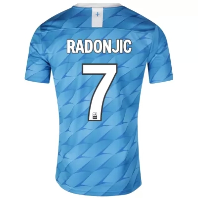 Kinder Fußball Nemanja Radonjic 7 Auswärtstrikot Blau Trikot 2019/20 Hemd