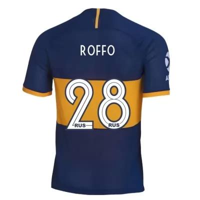 Kinder Fußball Manuel Roffo 28 Heimtrikot Königsblau Trikot 2019/20 Hemd