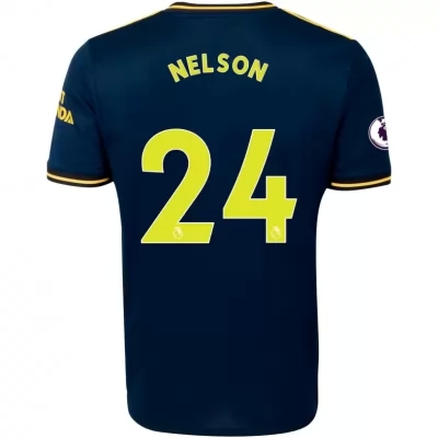 Kinder Fußball Reiss Nelson 24 Ausweichtrikot Dunkelblau Trikot 2019/20 Hemd