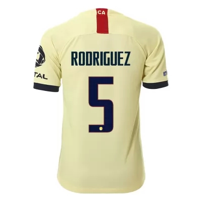 Kinder Fußball Guido Rodriguez 5 Heimtrikot Gelb Trikot 2019/20 Hemd