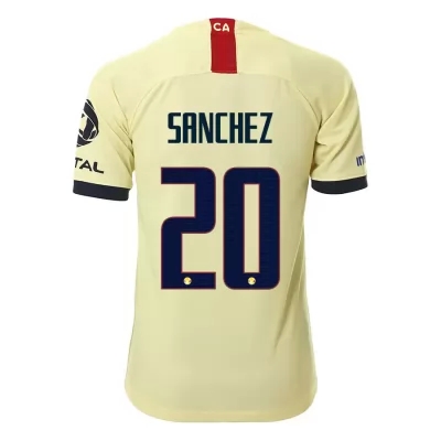 Kinder Fußball Richard Sanchez 20 Heimtrikot Gelb Trikot 2019/20 Hemd