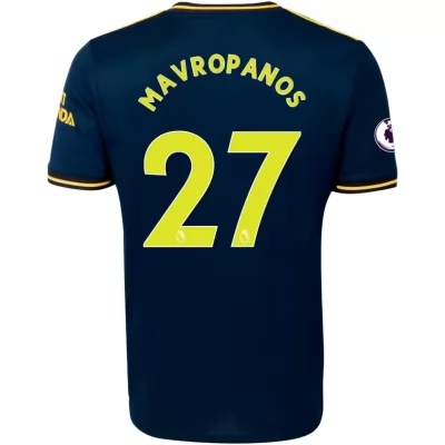Kinder Fußball Konstantinos Mavropanos 27 Ausweichtrikot Dunkelblau Trikot 2019/20 Hemd