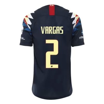 Kinder Fußball Carlos Vargas 2 Auswärtstrikot Königsblau Trikot 2019/20 Hemd