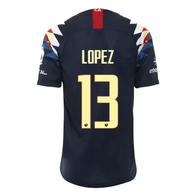 Kinder Fußball Leonel Lopez 13 Auswärtstrikot Königsblau Trikot 2019/20 Hemd