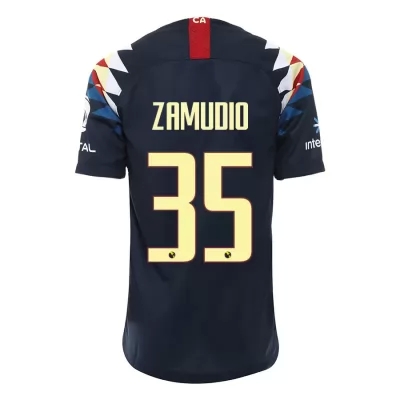 Kinder Fußball Luis Zamudio 35 Auswärtstrikot Königsblau Trikot 2019/20 Hemd