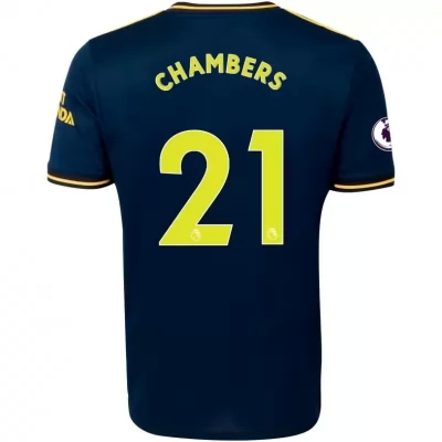 Kinder Fußball Calum Chambers 21 Ausweichtrikot Dunkelblau Trikot 2019/20 Hemd