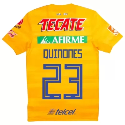 Kinder Fußball Luis Quinones 23 Heimtrikot Gelb Trikot 2019/20 Hemd
