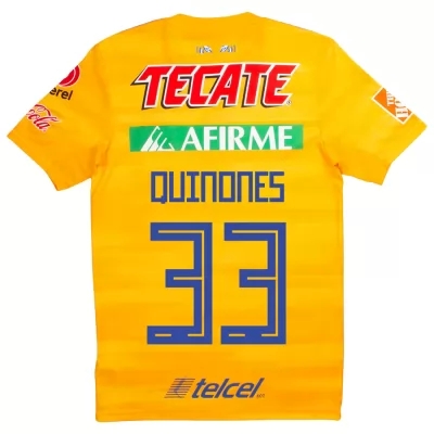 Kinder Fußball Julian Quinones 33 Heimtrikot Gelb Trikot 2019/20 Hemd