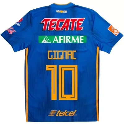 Kinder Fußball Andre-Pierre Gignac 10 Auswärtstrikot Blau Trikot 2019/20 Hemd