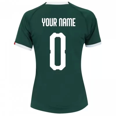 Kinder Fußball Dein Name 0 Heimtrikot Grün Trikot 2019/20 Hemd