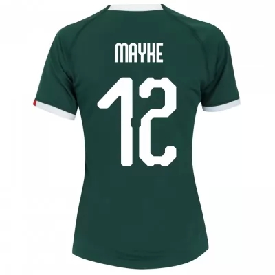 Kinder Fußball Mayke 12 Heimtrikot Grün Trikot 2019/20 Hemd