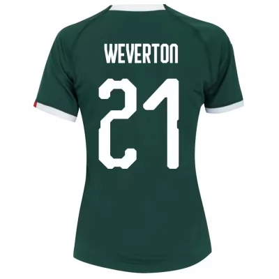 Kinder Fußball Weverton 21 Heimtrikot Grün Trikot 2019/20 Hemd