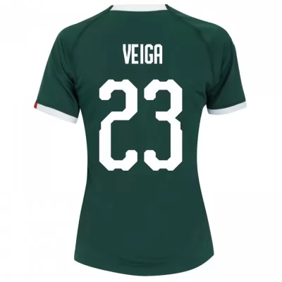 Kinder Fußball Raphael Veiga 23 Heimtrikot Grün Trikot 2019/20 Hemd