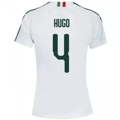 Kinder Fußball Vitor Hugo 4 Auswärtstrikot Weiß Trikot 2019/20 Hemd