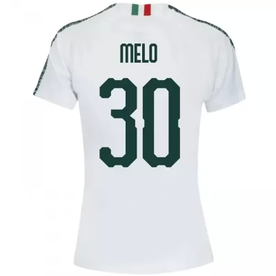 Kinder Fußball Felipe Melo 30 Auswärtstrikot Weiß Trikot 2019/20 Hemd