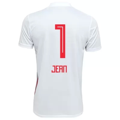 Kinder Fußball Jean 1 Heimtrikot Weiß Trikot 2019/20 Hemd