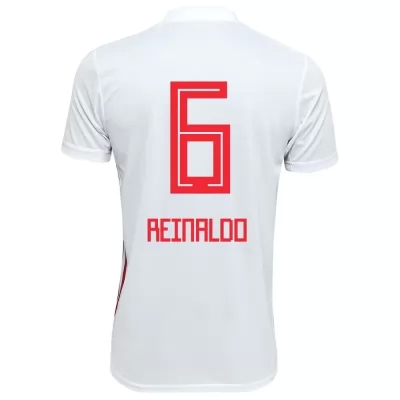 Kinder Fußball Reinaldo 6 Heimtrikot Weiß Trikot 2019/20 Hemd