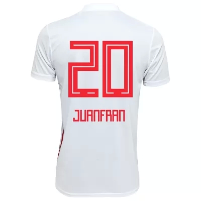 Kinder Fußball Juanfran 20 Heimtrikot Weiß Trikot 2019/20 Hemd