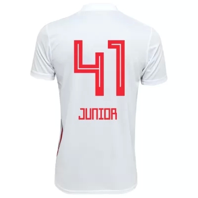 Kinder Fußball Junior 41 Heimtrikot Weiß Trikot 2019/20 Hemd