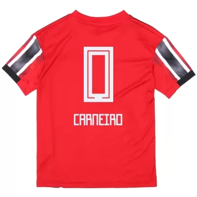Kinder Fußball Gonzalo Carneiro 0 Auswärtstrikot Rot Trikot 2019/20 Hemd