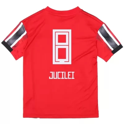 Kinder Fußball Jucilei 8 Auswärtstrikot Rot Trikot 2019/20 Hemd