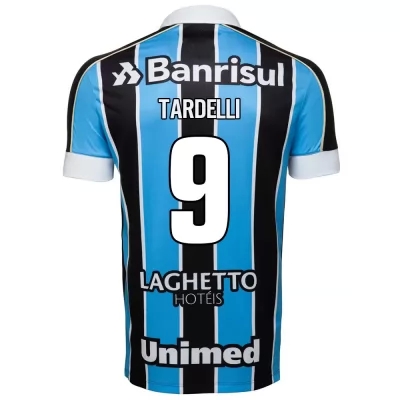 Kinder Fußball Diego Tardelli 9 Heimtrikot Blau Schwarz Trikot 2019/20 Hemd