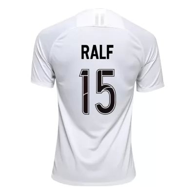 Kinder Fußball Ralf 15 Heimtrikot Weiß Trikot 2019/20 Hemd