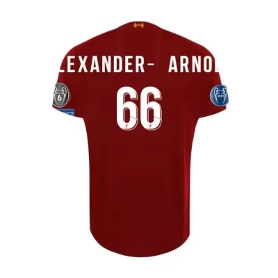 Kinder Fußball Trent Alexander-arnold 66 Heimtrikot Rot Trikot 2019/20 Hemd