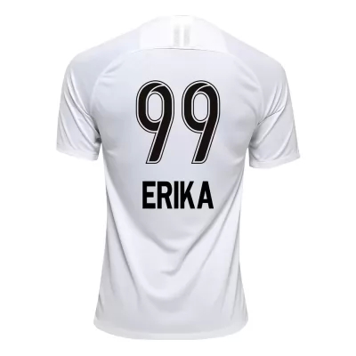 Kinder Fußball Erika 99 Heimtrikot Weiß Trikot 2019/20 Hemd