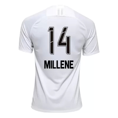 Kinder Fußball Millene 14 Heimtrikot Weiß Trikot 2019/20 Hemd