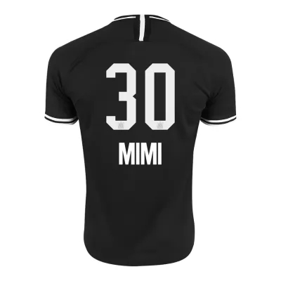 Kinder Fußball Mimi 30 Auswärtstrikot Schwarz Trikot 2019/20 Hemd