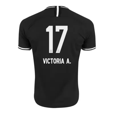 Kinder Fußball Victoria A 17 Auswärtstrikot Schwarz Trikot 2019/20 Hemd
