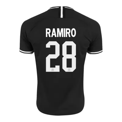 Kinder Fußball Ramiro 28 Auswärtstrikot Schwarz Trikot 2019/20 Hemd