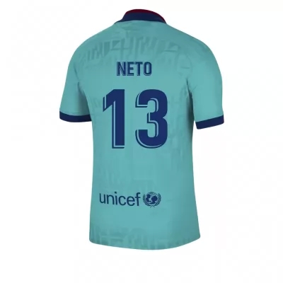 Kinder Fußball Neto 13 Ausweichtrikot Blau Trikot 2019/20 Hemd