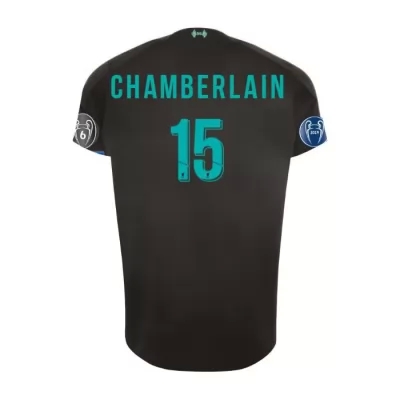 Kinder Fußball Alex Oxlade-chamberlain 15 Ausweichtrikot Schwarz Trikot 2019/20 Hemd