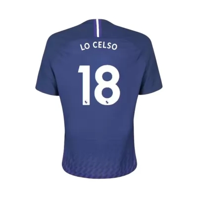 Kinder Fußball Giovani Lo Celso 18 Auswärtstrikot Königsblau Trikot 2019/20 Hemd