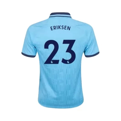 Kinder Fußball Christian Eriksen 23 Ausweichtrikot Blau Trikot 2019/20 Hemd