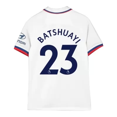 Kinder Fußball Michy Batshuayi 23 Auswärtstrikot Weiß Trikot 2019/20 Hemd