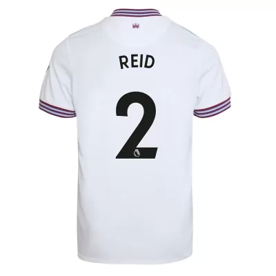 Kinder Fußball Winston Reid 2 Auswärtstrikot Weiß Trikot 2019/20 Hemd