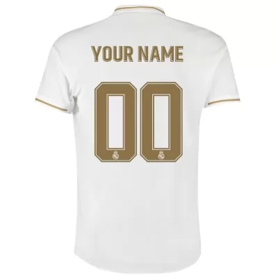 Kinder Fußball Dein Name 0 Heimtrikot Weiß Trikot 2019/20 Hemd