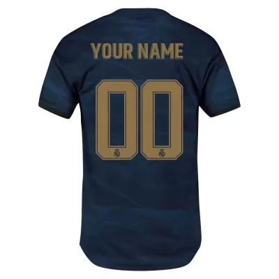 Kinder Fußball Dein Name 0 Auswärtstrikot Marine Trikot 2019/20 Hemd