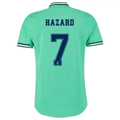 Kinder Fußball Eden Hazard 7 Ausweichtrikot Grün Trikot 2019/20 Hemd