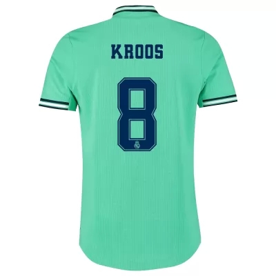 Kinder Fußball Toni Kroos 8 Ausweichtrikot Grün Trikot 2019/20 Hemd