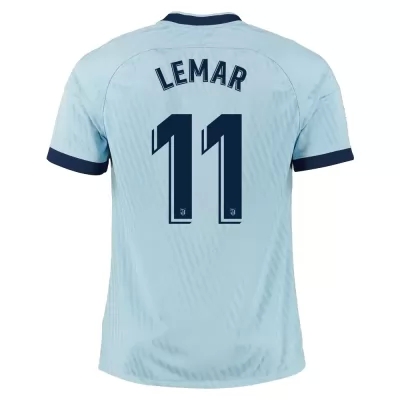 Kinder Fußball Thomas Lemar 11 Ausweichtrikot Blau Trikot 2019/20 Hemd