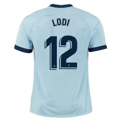 Kinder Fußball Renan Lodi 12 Ausweichtrikot Blau Trikot 2019/20 Hemd