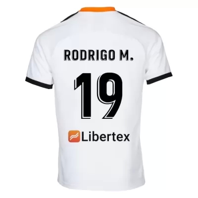 Kinder Fußball Rodrigo M. 19 Heimtrikot Weiß Trikot 2019/20 Hemd