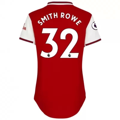Damen Fußball Smith Rowe 32 Heimtrikot Rot-weiss Trikot 2019/20 Hemd