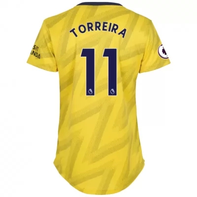 Damen Fußball Lucas Torreira 11 Auswärtstrikot Gelb Trikot 2019/20 Hemd